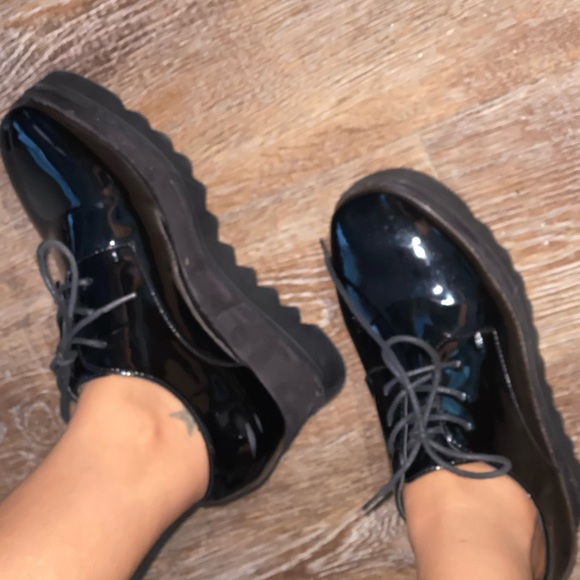 Black Platform Sneakers - Picture 6 of 6